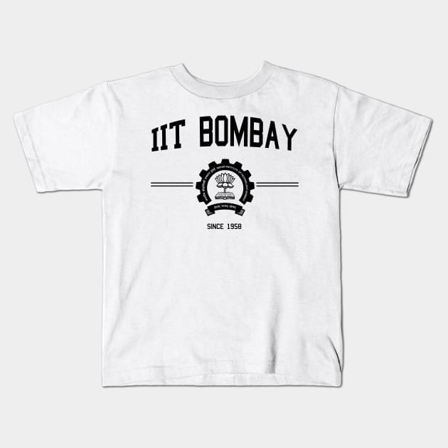 IIT Bombay Mumbai Alumini Alma Mater Indian Bollywood Kids T-Shirt by alltheprints